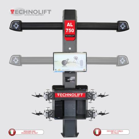 AL-750 3D wheel alignment system