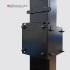 Support en L pour colonne moteur