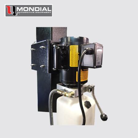  Support en L pour colonne moteur