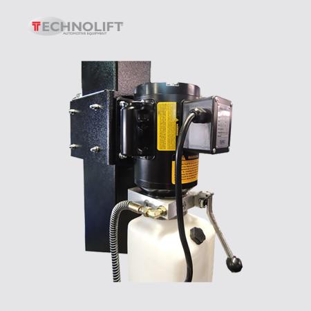  Support en L pour colonne moteur