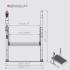 TP-6 Platform Elevator (2 level) CUSTOM ORDER