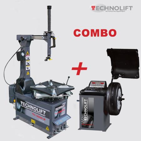 TC-4000 Tire Changer and B1000N Wheel Balancer combination