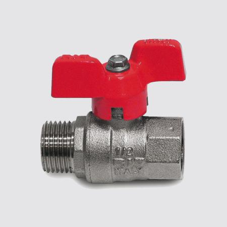 Valve male - female (1/2")