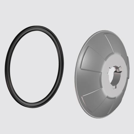 Sleeve for aluminum wheels 206 mm.